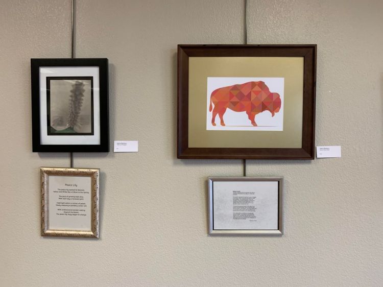 Graceful Arts Gallery artwork display